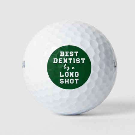 Best Dentist Gift Golf Balls