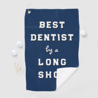 Best Dentist Gift Golf Towel