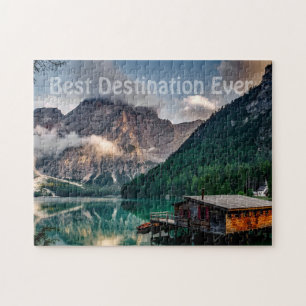 Best Destination Ever Custom Photo Jigsaw Puzzle