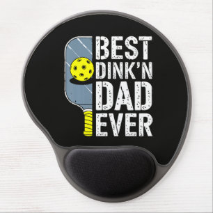 Best Dink'N Dad Ever Pickleball Gel Mouse Pad