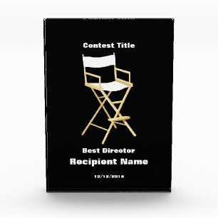 Best Director Director Chair Contest Award