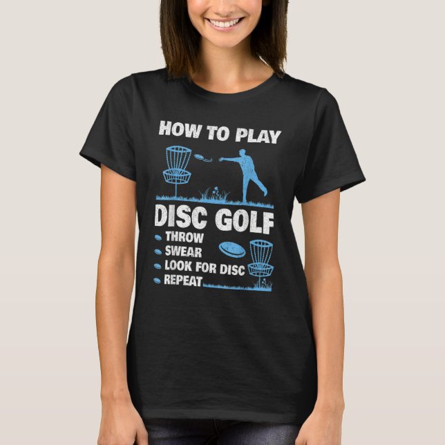 Best Disc Golf For Men Women Disc Golf Tournament  T-Shirt (Front)