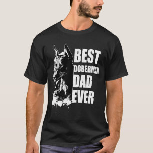 Best Doberman Dad Mens Doberman Pinscher T-Shirt