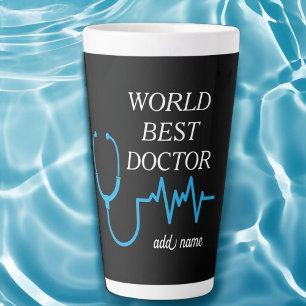 Best Doctor Ever Appreciation Personalized Gifts Latte Mug