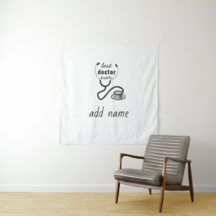 Best Doctor Ever Appreciation Thank You Doctor Tapestry