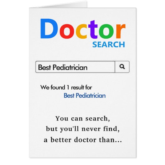 Best Doctor Gift Cards (Front)