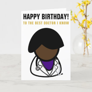 Psychiatrist birthday card