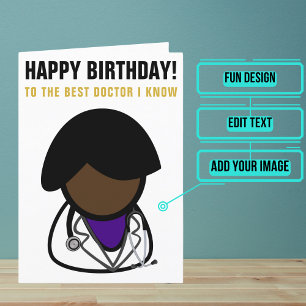Best Doctor I Know Birthday Card