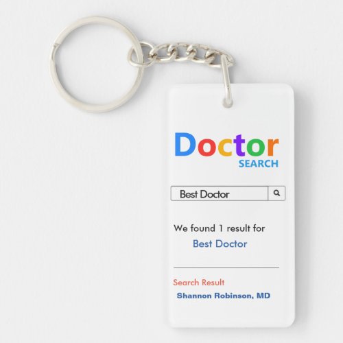 Best Doctor Keychain