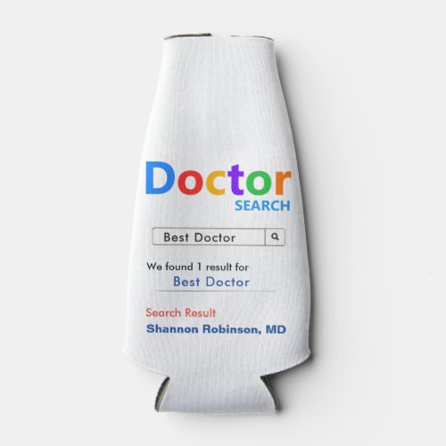 Best Doctor Search Award Bottle Cooler