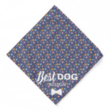 Best Dog Bandana | Custom Name & Photo
