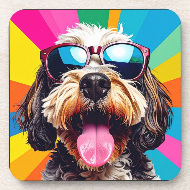 Best dog beverage coaster (Front)