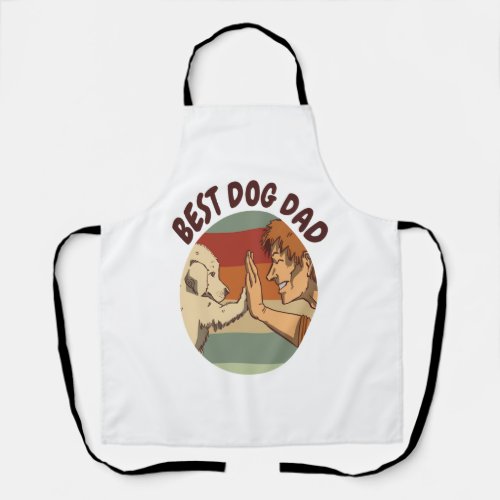 Best Dog Dad  Apron