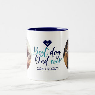 Best Dog Dad Ever 2-Photo Mug