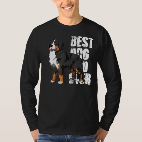 Best Dog Dad Ever Australian Shepherd Dog T_Shirt
