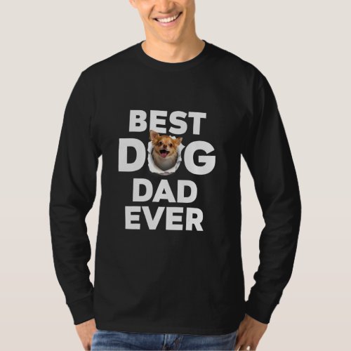Best Dog Dad Ever Chihuahua  T_Shirt