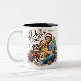 Best Dog Dad Ever Christmas Mug – Holiday Gift Cof