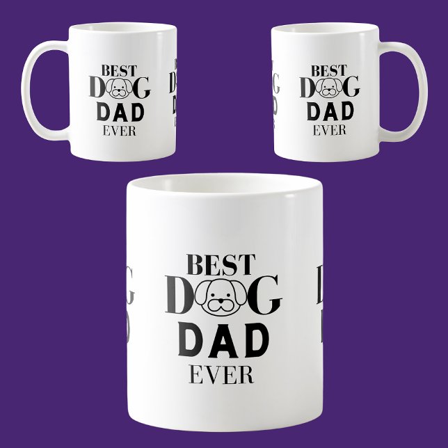 Best Dog Dad Ever Coffee Mug (Creator Uploaded)