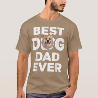 Best Dog Dad Ever Corgi Lovers T-Shirt