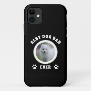 Best Dog Dad Ever Custom Photo Personalized iPhone 11 Case