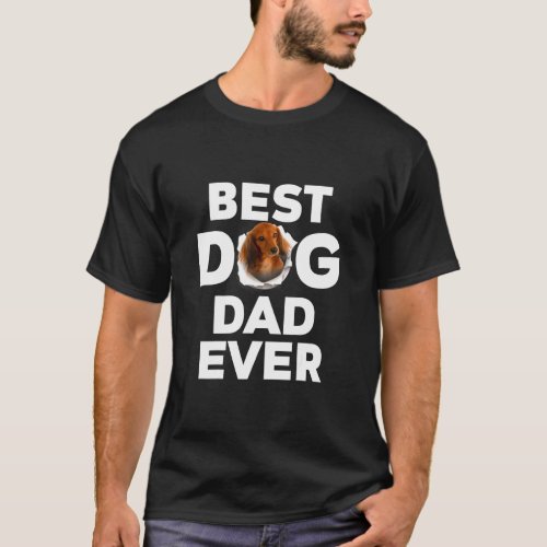 Best Dog Dad Ever Dachshund  T_Shirt