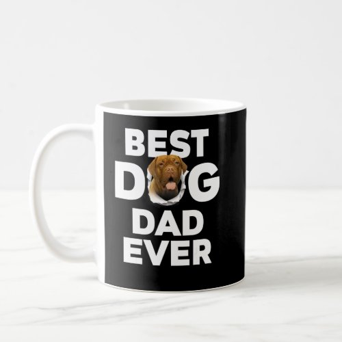 Best Dog Dad Ever Dogue De Bordeaux  Coffee Mug