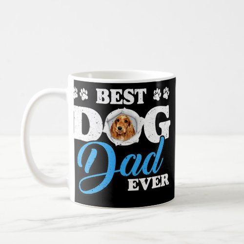 Best Dog Dad Ever English Cocker Spaniel Lovers  Coffee Mug