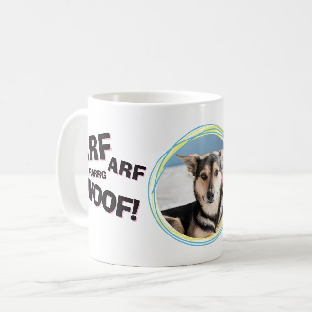 Best Dog Dad Ever Father's Day From The Dog Coffee Mug (Front Left)