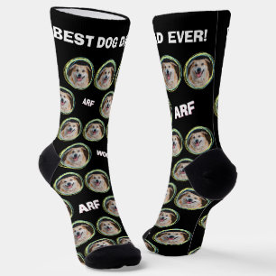 Best Dog Dad Ever Father's Day From The Dog Socks