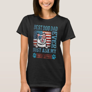 Best Dog Dad Ever Just Ask My Finnish Lapphund Ame T-Shirt