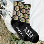 Best Dog Dad Ever Personalized Pet Photo Socks<br><div class="desc">Best Dog Dad Ever! Surprise the dog lover whether its a birthday, Fathers day or Christmas with these super cute pet photo all over print socks. They'll be a favorite of all dog lovers, and dog dads. Customize these dog photo socks with your pups favorite photo. COPYRIGHT © 2022 Judy...</div>