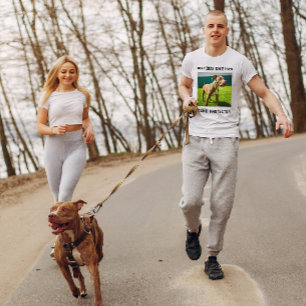 Best Dog Dad Ever Personalized Pet Photo T-Shirt