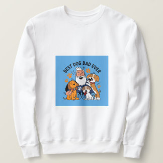 Best Dog Dad Ever Personalized Pet Photo T-Shirt Sweatshirt