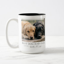 Best Dog Dad Ever Pet Parent Photo Mug 
