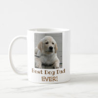 Best Dog Dad Ever Pet Photo Coffee Mug