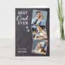Best Dog Dad Ever Pet Photo Father's Day Holiday Card