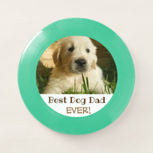Best Dog Dad Ever Photo Wham-O Frisbee