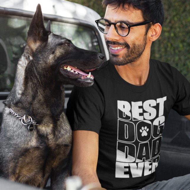Best Dog Dad Ever T-Shirt (Creator Uploaded)