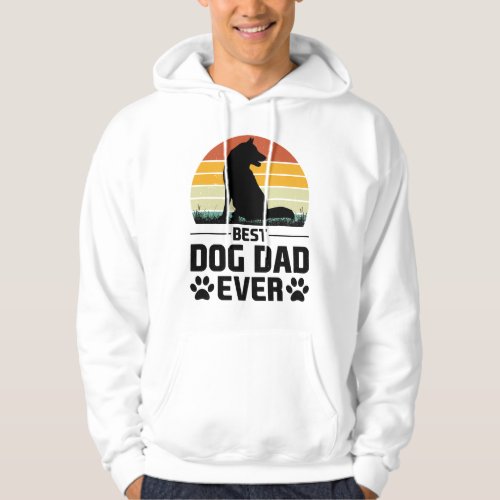 Best Dog Dad Ever T_Shirt 3 Hoodie