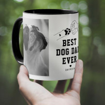 Best Dog Dad Ever Two Photo