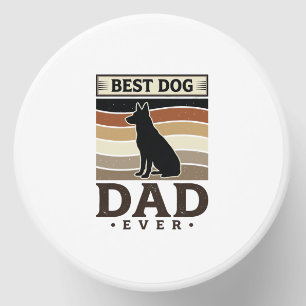 Best Dog Dad Ever Vintage Dog Lover Design_1 Mini Candle Favors
