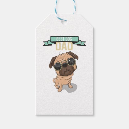 best dog dad gift tags