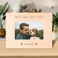 Best Dog Dad / Mom Ever, Pet Name Text Photo