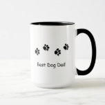 Best Dog Dad Mug at Zazzle