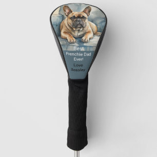 Best Dog Dad Personalized Golf Head Cover