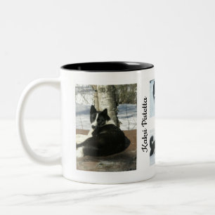 Best Dog Ever Dog Lover Customizable Two-Tone Coffee Mug