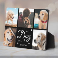 Best Dog Ever Memorial Paws Modern Photo Collage