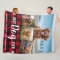 Best Dog Ever Red Buffalo Plaid Photo Collage