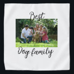 Best dog family mom dad pet animal friend holidayg bandana<br><div class="desc">Animal lover design</div>