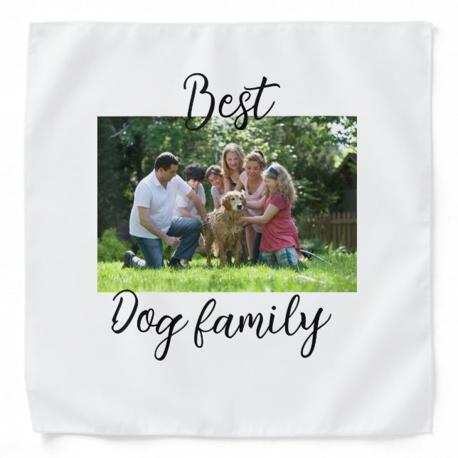 Best dog family mom dad pet animal friend holidayg bandana (Front)